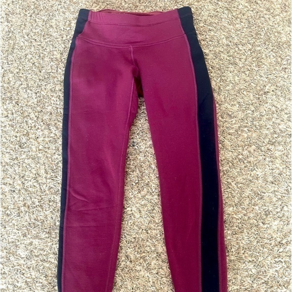 Womens Athleta Fleece Lined Workout Pants‎
